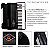 Acordeon Todeschini YW827 Preto 41 Teclas E 120 Baixos Com Bag - Imagem 2
