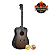 Violão Strinberg Ativo FS4D Folk Half-Cutaway Tobacco Sunburst - Imagem 1