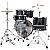 Bateria Acústica Completa Tama Stagestar ST52H5C Black - Imagem 2
