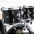 Bateria Acústica Completa Tama Stagestar ST52H5C Black - Imagem 3