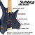Guitarra Headless Strinberg Next SHN6 Onix Black + Acessórios - Imagem 2