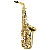 Saxofone Alto Eagle Em Mib C/ Acabamento Laqueado SA501 + Case - Imagem 3