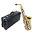 Saxofone Alto Eagle Em Mib Acabamento Laqueado SA500LN + Case - Imagem 7