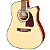 Violão Profissional Ativo Eagle CH889 Brilhante Folk Com Bag - Imagem 3