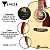 Violão Profissional Ativo Eagle CH889 Brilhante Folk Com Bag - Imagem 2
