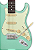 Guitarra Stratocaster Tagima T-635 Surf Green Escala Escura - Imagem 5