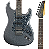 Guitarra Superstrato Seizi Fun Katana Musashi Space Grey Com Bag - Imagem 3
