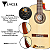 Violão Nylon Ativo Eagle CH800 Natural Clássico Verniz + Bag - Imagem 2