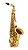 Saxofone Zellmer Alto Laqueado Afinação Mib (Eb) -ZAS-600L - Imagem 2