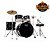 Bateria Acústica Mapex Comet Cor Dark Black - Imagem 1