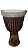 Tambor Djembê Percussão Africana Grande Especial 14" x 63 cm Pele Couro - Imagem 2