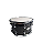 Caixa Bateria Profissional 14x6.5 Preta - Imagem 3