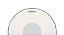 Pele de Bateria Williams AA Reflect Filme Duplo Porosa DOT Invertido 14" - Imagem 2