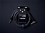 Cabo Boss Para Instrumento P10 x P10L de 3m Preto - Imagem 1