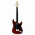 Guitarra Elétrica Giannini G-101 Metallic Red com escudo Black (MR/BK) - Imagem 1