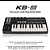 Teclado Controlador MIDI Kokko Beat Maker Machine 25 Teclas - Imagem 2