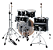 Bateria Tama Imperial Star Hairline Black 5 Peças - Imagem 2