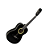 Violão Infantil Acústico Myth MT30N Nylon 1/4 Tam 30 Black - Imagem 2