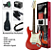 Kit Guitarra Completo Iniciante Rockwave RGK50 RD Red - Imagem 4