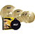 Kit de Pratos Zeus Beginner Liga Brass Set C 14/16/20 - Imagem 1