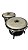 Bongô 8" & 9" Williams Percussion Santa Clave Com Afinador - Imagem 3