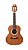 Cavaco Malibu Elétrico Mahogany Fosco MC10MME - Imagem 1