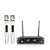 Microfone de Mão Kadosh Sem Fio Duplo K502m Branco - Imagem 1