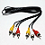 Cabo RCA  3+3 Standart Fechado 1.8Mt MXT - Imagem 3