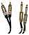 Cabo MXT Audio Aux 2 Rca X 2 P10 Mono Blindado Profissional - Imagem 2