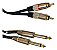 Cabo MXT Audio Aux 2 Rca X 2 P10 Mono Blindado Profissional - Imagem 3
