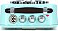 Mini Amplificador Danelectro Honeytone N-10 1.5w Aqua - Imagem 5
