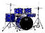 Bateria Comet Mapex 5 Peças Cm5844ft-ib Indigo Blue - Imagem 1