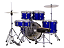 Bateria Comet Mapex 5 Peças Cm5844ft-ib Indigo Blue - Imagem 2