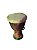 Tambor Djembê Percussão Africana Médio 9" X 50 Cm Pele Couro - Imagem 1