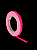 Fita Tecido Gaffer Tape Tesa 09mmX25m Rosa Fluorescente - Imagem 2