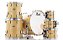 Bateria Pearl Professional Series Maple Natural Shell Pack - Imagem 1