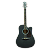 Violão Folk Elétrico Memphis Tagima Ad-18 Aço Cutaway Black - Imagem 1