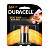 Pilha Alcalina Palito AAA MN2400 Duracell 2 Unidades - Imagem 1
