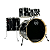 Bateria Acústica Mapex Venus Black Galaxy Sparkle VE5295FT - Imagem 1
