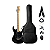 Kit Guitarra Tagima Superstrato Pro Stella BK + Acessórios - Imagem 1