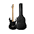 Kit Guitarra Tagima Superstrato Profissional Stella BK+ Capa - Imagem 1