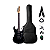 Kit Guitarra Tagima Stratocaster TG-510BK Black + Completo - Imagem 1