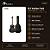 Kit Violão Tagima Folk Half Cut Aço Okoume TWB-300 BK + Capa - Imagem 2