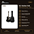 Kit Violão Folk Tagima Florens FS-200 Cedro Solid Aço + Capa - Imagem 2