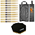 10 Pares Baqueta Liverpool Nirvana Eco 5b Ni5bm + Bag + Pad - Imagem 1
