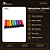 Metalofone Infantil Kidzzo Colorido 8 Barras Avulsas Com Bag - Imagem 2