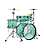 USADO Bateria DW Design Series Acrylic Sea Glass Banco Mapex T-870 - Imagem 1