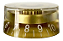 Kit 4 Unidades Knob Les Paul Reto Vintage Gold Strinberg - Imagem 4