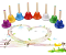 Sinos de Mão 7,5cm Musicais Infantil Colorido Liverpool - Imagem 4