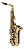 Saxofone Alto Vogga VSAS701N Laqueado Eb Dourado - Imagem 2